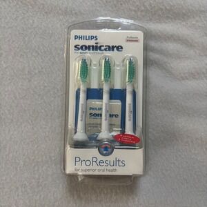 Philips Sonicare ProResults Replacement Toothbrush Heads 3-Pack HX6013 White